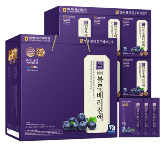 더존건강 황제 블루베리 진액 60ml x 30포